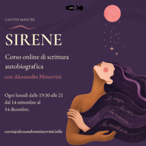 Sirene – Laboratorio di scrittura autobiografica sul corpo femminile (settembre-dicembre)